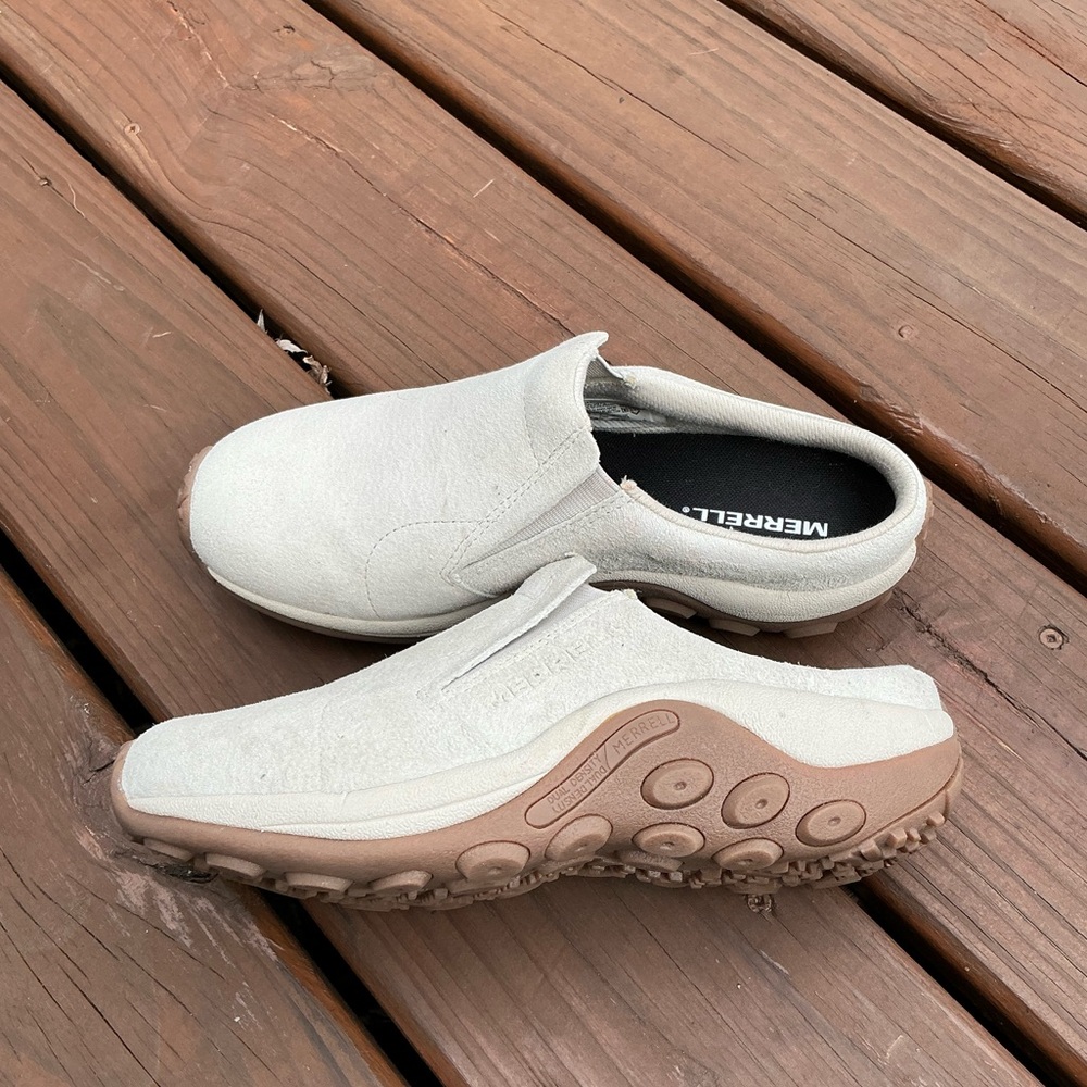 Suede leather MERREL clogs💛💛 - Picture 8 of 11